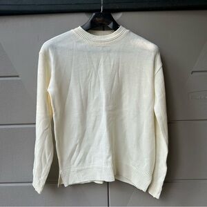 Knit Sweater in Ivory